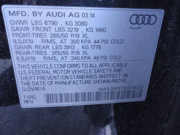 2014 Audi Q7 3, 0T Premium Plus Quattro for sale in Revere, MA – photo 12