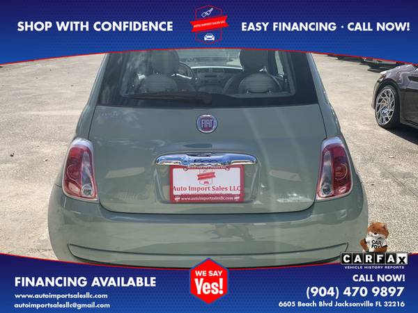 2012 FIAT 500 - Financing Available! - cars & trucks - by dealer -... for sale in Jacksonville, FL – photo 7