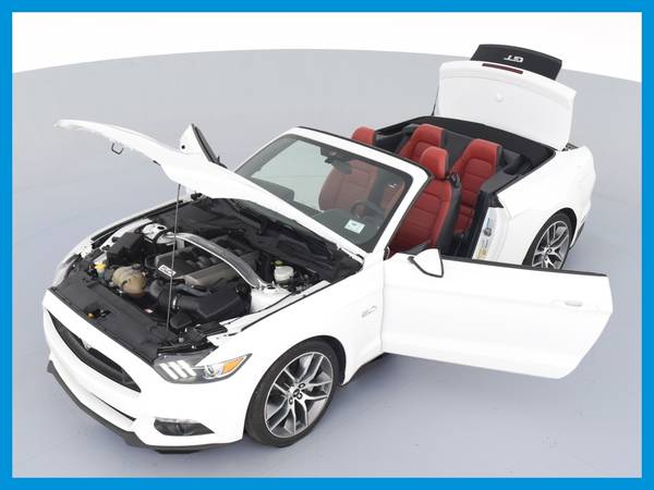2015 Ford Mustang GT Premium Convertible 2D Convertible White for sale in Atlanta, LA – photo 15