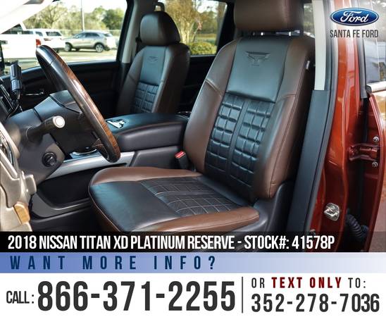 2018 NISSAN TITAN XD PLATINUM RESERVE Leather Seats, Diesel for sale in Alachua, FL – photo 12