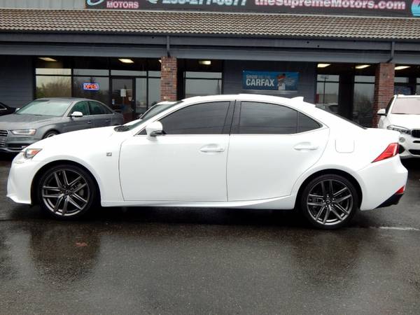 WHITE ON RED 2015 Lexus IS250 F-SPORT West Coast Owned No for sale in Auburn, WA – photo 6