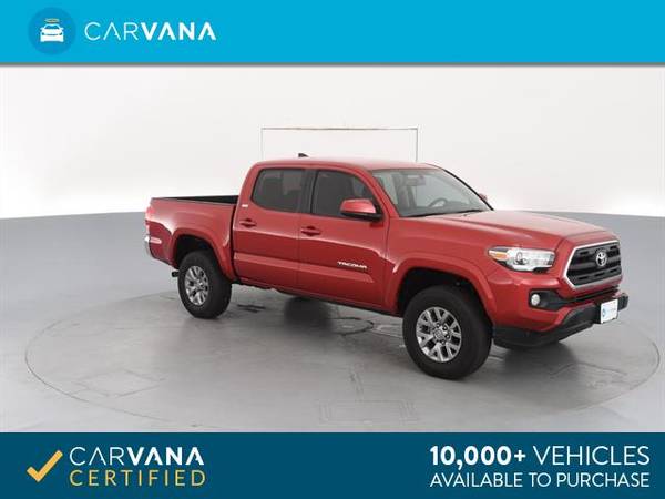 2016 Toyota Tacoma Double Cab SR5 Pickup 4D 5 ft pickup Red - FINANCE for sale in Atlanta, FL – photo 9