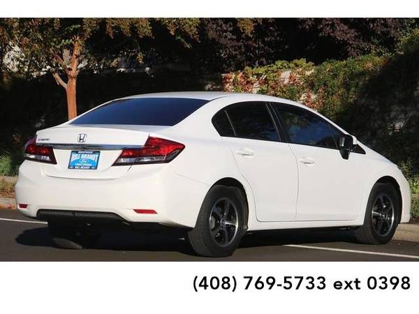 2015 Honda Civic sedan SE 4D Sedan (White) for sale in Brentwood, CA – photo 3