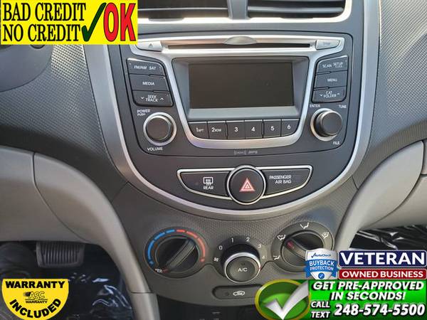 Hyundai Accent -Bad Credit Repo Bankruptcy SSI Cash Approved! for sale in Waterford, MI – photo 8