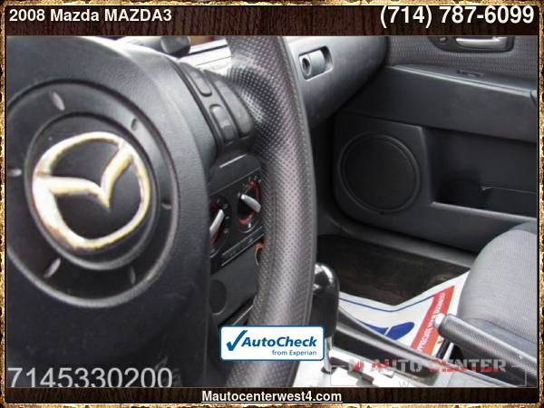 2008 Mazda MAZDA3 i Sport 4dr Sedan 4A - cars & trucks - by dealer -... for sale in Anaheim, CA – photo 5