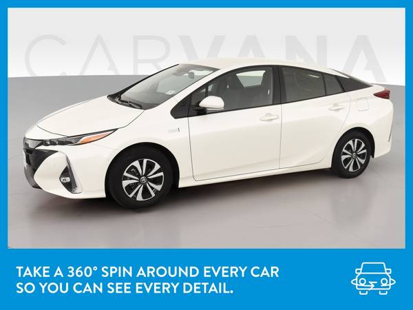 2019 Toyota Prius Prime Advanced Hatchback 4D hatchback White for sale in Washington, District Of Columbia – photo 3