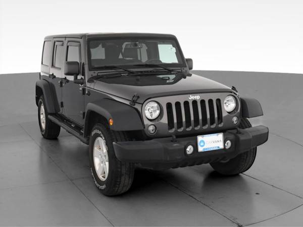 2017 Jeep Wrangler Unlimited Sport S Sport Utility 4D suv Gray - -... for sale in Washington, District Of Columbia – photo 16