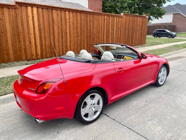 2003 Lexus sc430 convertible for sale in Plano, TX – photo 10