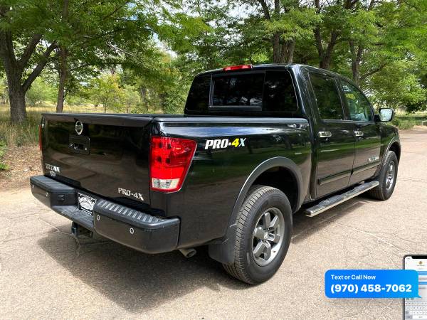 2015 Nissan Titan 4WD Crew Cab SWB PRO-4X - CALL/TEXT TODAY! - cars... for sale in Sterling, CO – photo 7
