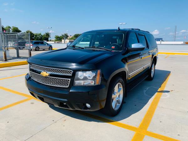 2012 CHEVROLET CHEVY SUBURBAN LTZ 4WD !!! BLACK ON BLACK !!! for sale in Jamaica, NY – photo 2