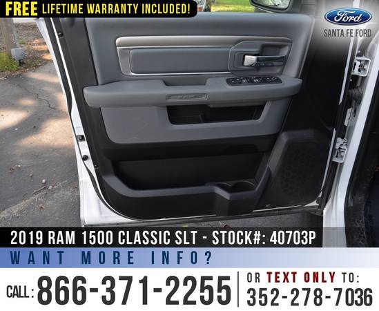 2019 RAM 1500 CLASSIC SLT *** Cruise Control, Camera, Bedliner *** -... for sale in Alachua, FL – photo 11
