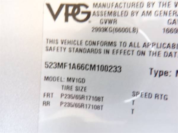59K MILE VPG MV-1 HANDICAPPED SUV WHEELCHAIR MOBILITY RAMP VAN MV1 -... for sale in Irving, AZ – photo 13
