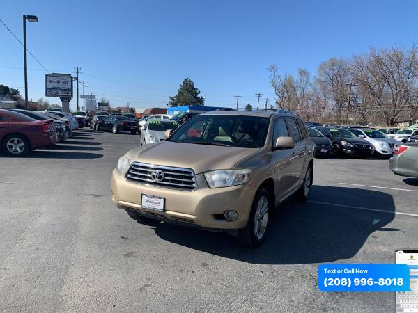 2008 Toyota Highlander Limited AWD 4dr SUV - - by for sale in Garden City, ID – photo 4