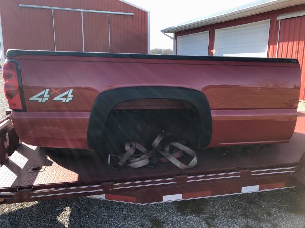 2003 Chevy Pickup Bed With Tailgate and Bedliner for sale in Summersville, MO