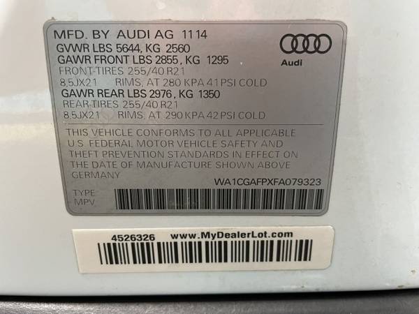 2015 Audi SQ5 Premium Plus Sport Utility 4D - - by for sale in Honolulu, HI – photo 24