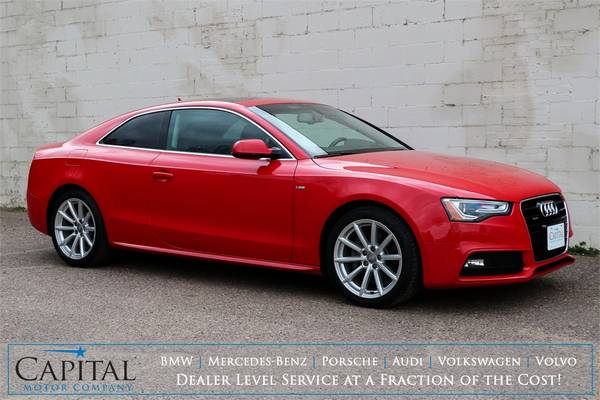 2015 Audi A5 Turbo! Head-Turning Style w/Quattro All-Wheel Drive! for sale in Eau Claire, WI