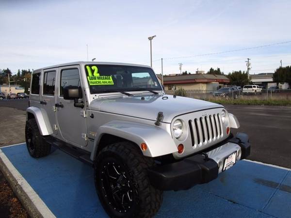 2012 Jeep Wrangler Unlimited Sahara - - by dealer for sale in Kelso, OR – photo 7