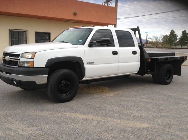 2007 Chevy 3500 Flatbed - cars & trucks - by owner - vehicle... for sale in Anthony, TX – photo 2