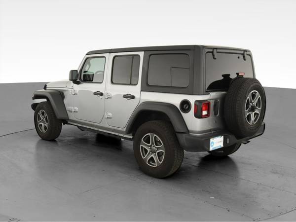 2019 Jeep Wrangler Unlimited Sport S Sport Utility 4D suv Silver - -... for sale in Albuquerque, NM – photo 7