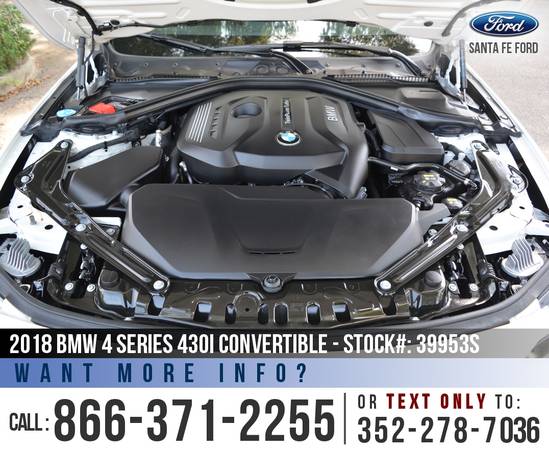 *** 2018 BMW 4 Series 430i *** Bluetooth - Leather Seats - SiriusXM for sale in Alachua, FL – photo 11