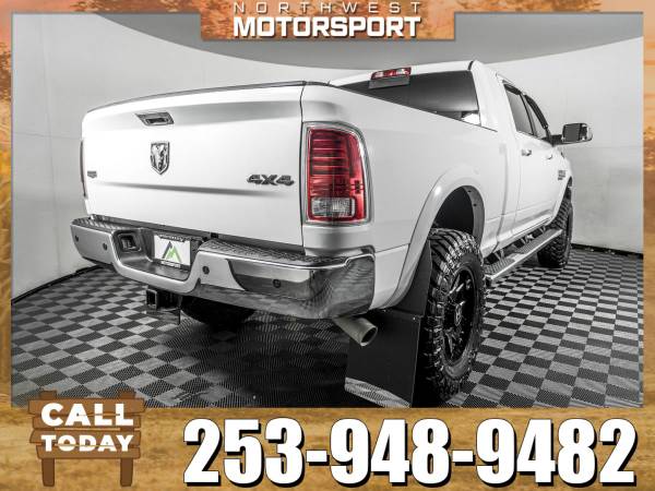 *LEATHER* Lifted 2014 *Dodge Ram* 3500 Laramie 4x4 for sale in PUYALLUP, WA – photo 5
