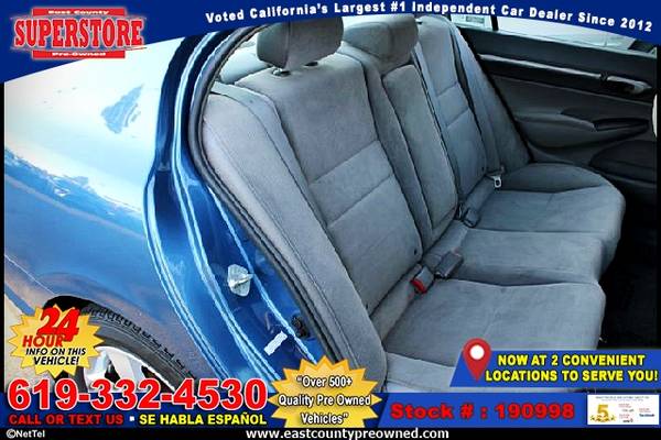 2008 HONDA CIVIC EX sedan-EZ FINANCING-LOW DOWN! for sale in El Cajon, CA – photo 19