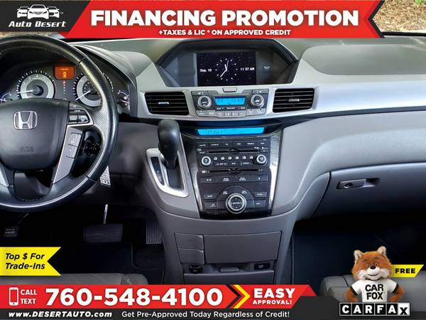 2011 Honda *Odyssey* *Touring* *Elite* Only $239/mo! Easy Financing!... for sale in Palm Desert , CA – photo 3
