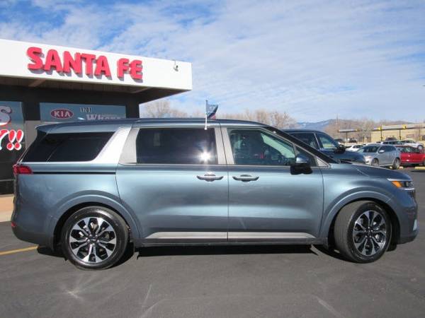 2022 Kia Carnival EX van Astra Blue - - by dealer for sale in Santa Fe, NM – photo 3