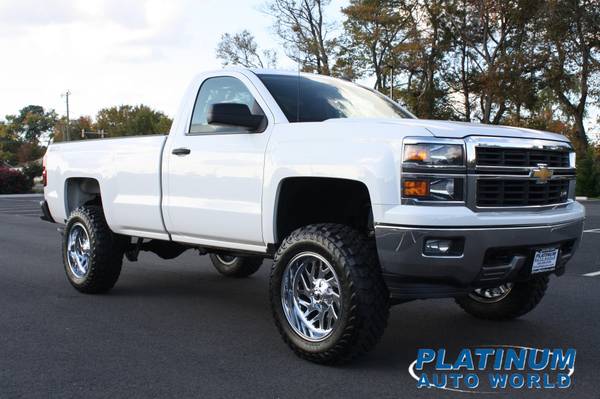 LIFTED--2014 CHEVROLET REGULAR CAB 4X4 Z71 - cars & trucks - by... for sale in Fredericksburg, District Of Columbia – photo 3