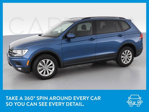2018 VW Volkswagen Tiguan 2 0T S 4MOTION Sport Utility 4D suv Blue for sale in Westport, NY – photo 3