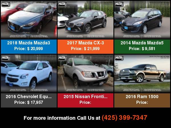 2016 Mazda Mazda6 i Sport Call Tony Faux For Special Pricing for sale in Everett, WA – photo 3