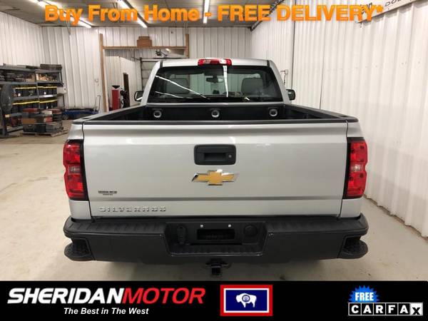 2016 Chevrolet Chevy Silverado Work Truck Silver - AG269660 WE for sale in Sheridan, MT – photo 5