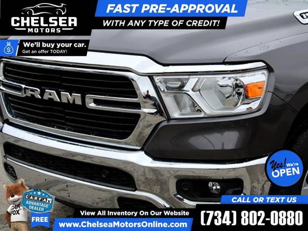 600/mo - 2019 Ram 1500 Big Horn/Lone Star 4WD! Crew 4 WD! Crew for sale in Chelsea, MI – photo 5