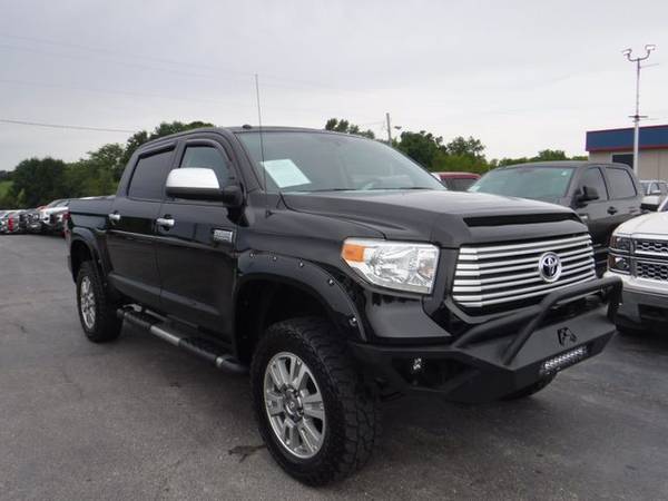 2016 Toyota Tundra CrewMax 4WD Platinum Pickup 4D 5 1/2 ft Trades Welc for sale in Harrisonville, MO – photo 3