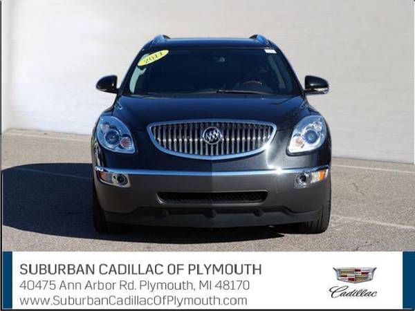 2011 Buick Enclave SUV CXL - Buick Carbon Black Metallic - cars &... for sale in Plymouth, MI – photo 8