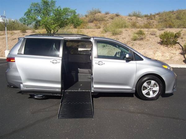 2018 Toyota Sienna LE Wheelchair Handicap Mobility Van - cars & for sale in Phoenix, AZ – photo 2
