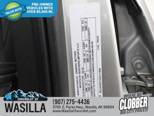 2016 Chevrolet Silverado 1500 4WD Crew Cab 143.5 LTZ w/1LZ - cars &... for sale in Wasilla, AK – photo 21