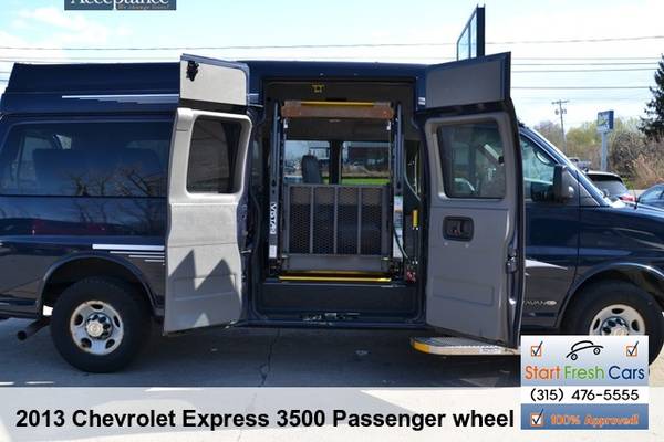 2013 CHEVROLET EXPRESS 3500 PASSENGER WHEEL CHAIR ACCESS - cars & for sale in Syracuse, NY – photo 14