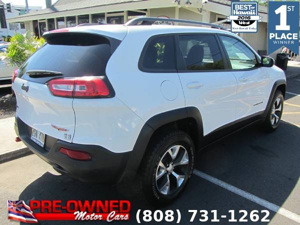 2018 JEEP CHEROKEE TRAILHAWK, only 35k miles! for sale in Kailua-Kona, HI – photo 3