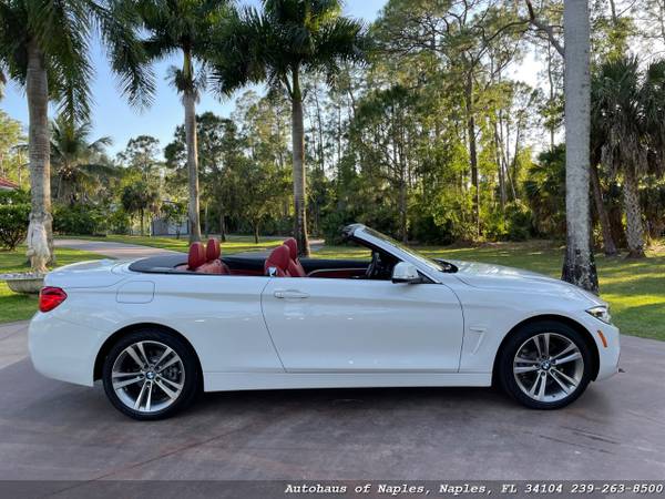 2018 BMW 430i X Drive with only 9, 754 miles! Hardtop Convertible! for sale in Naples, FL – photo 3