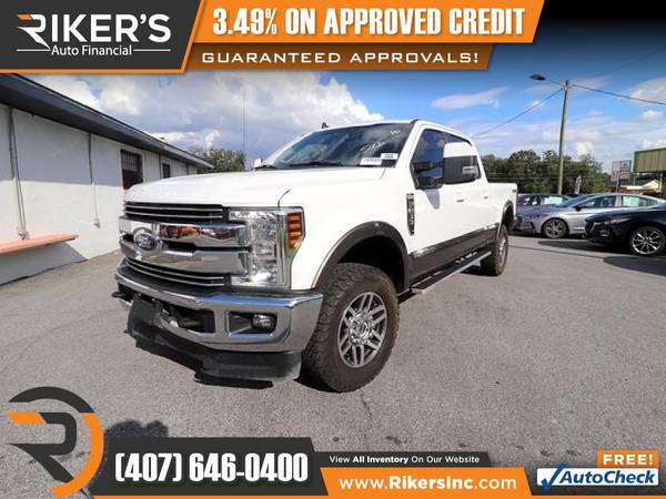 $762/mo - 2019 Ford F-250SD LariatCrew Cab - 100 Approved! - cars &... for sale in Kissimmee, FL – photo 4