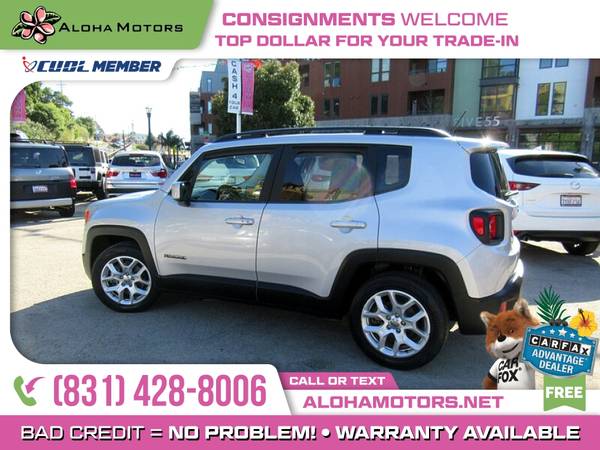2017 Jeep Renegade Latitude FOR ONLY - - by dealer for sale in Santa Cruz, CA – photo 8