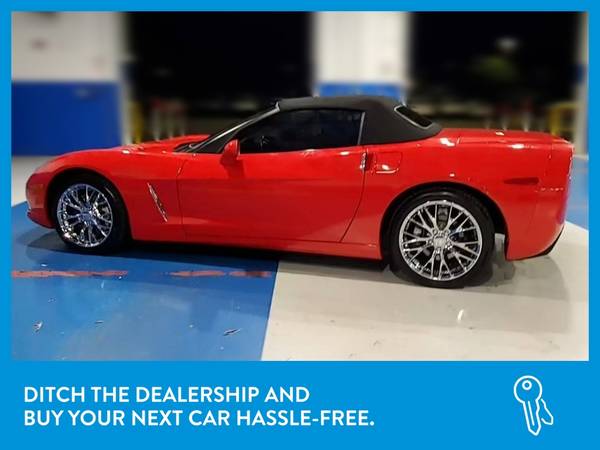 2012 Chevy Chevrolet Corvette Convertible 2D Convertible Red for sale in Arlington, District Of Columbia – photo 4