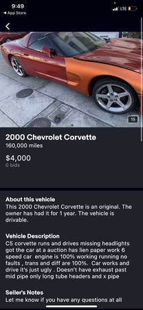 2000 corvette 6 speed - cars & trucks - by owner - vehicle... for sale in Daly City, CA – photo 6