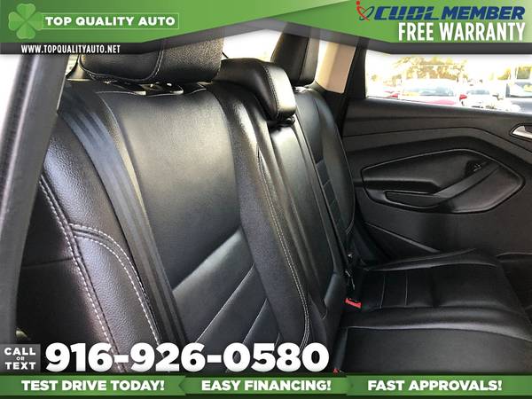 2014 Ford Escape Titanium SUV for only $12,495 - cars & trucks - by... for sale in Rancho Cordova, CA – photo 23