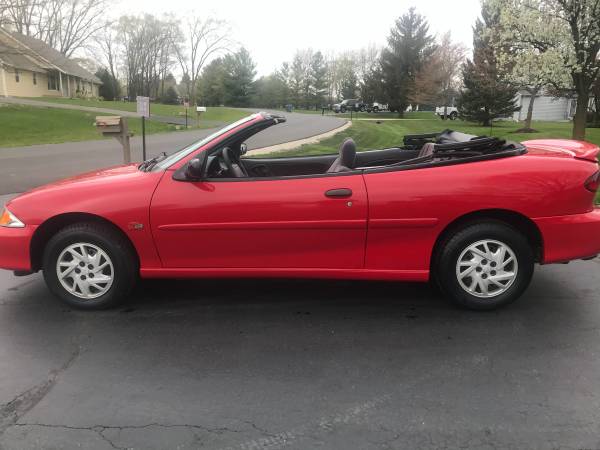 Sold 2000 Chevy Cavalier Z24 Convertible (Low miles) - cars & for sale in Elgin, IL – photo 4