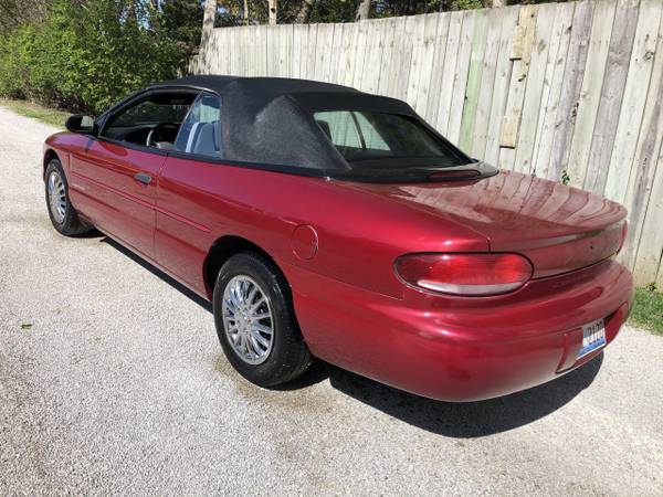 CONVERTIBLE CHRYSLER SEBRING JX 1-OWNER SINCE 1997 - cars & for sale in Dewey, IA – photo 12