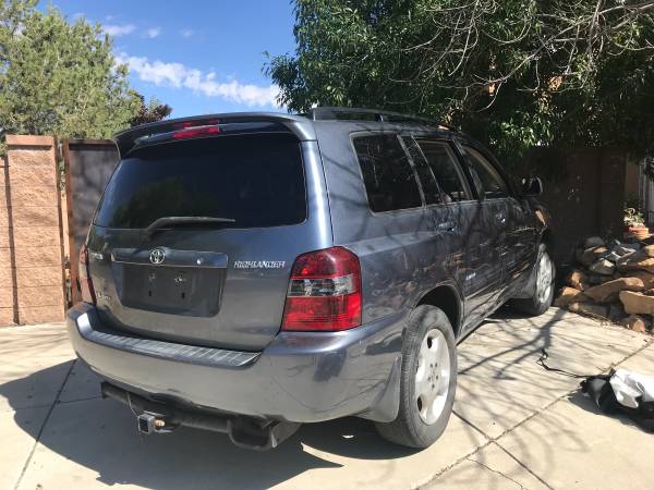 08 Toyota Highlander Limited 4x4 third row seating sunroof leather V-6 for sale in Albuquerque, NM – photo 3