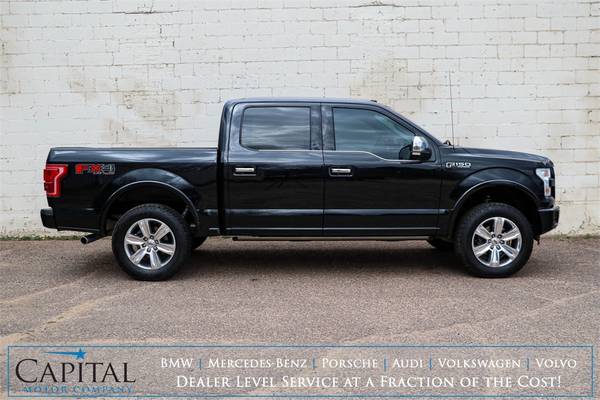 Incredible Deal! Immaculate, Low Mileage 16 Ford F-150 PLATINUM for sale in Eau Claire, WI – photo 9