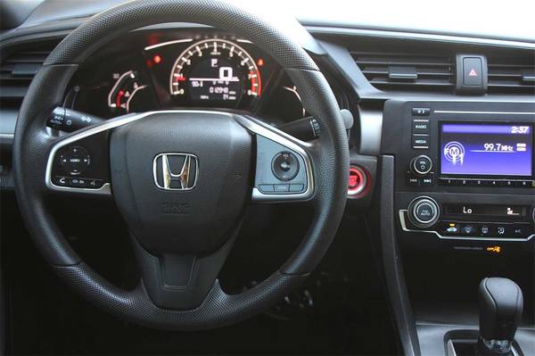 2017 Honda Civic LX-P coupe Crystal Black Pearl for sale in Livermore, CA – photo 17
